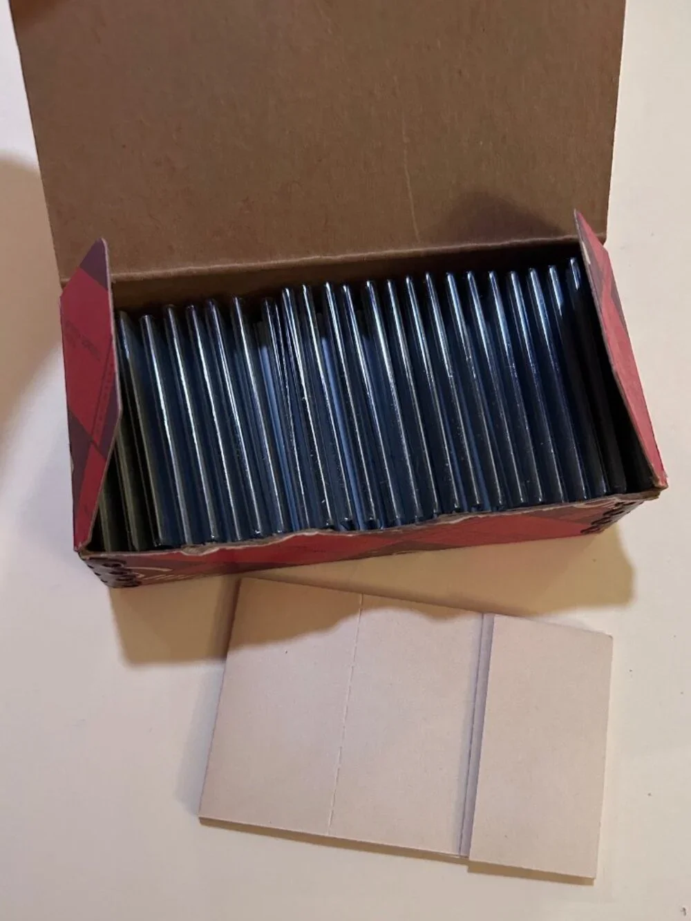 Vintage Smead Flex-A-Vision File Tabs and Cardboard Inserts in Original Box